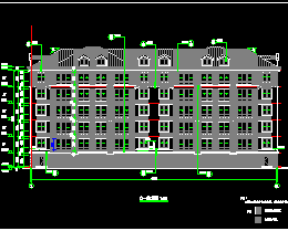 某多层住宅楼建筑设计图免费下载 - 建筑户型平面图 - 土木工程网