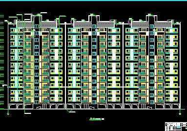 高层住宅楼施工图免费下载 - 建筑户型平面图 - 土木工程网