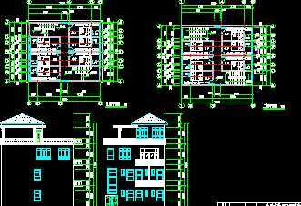 某住宅工程建筑施工图免费下载 - 建筑规划图 - 土木工程网