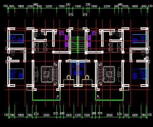 某住宅构造设计免费下载 - 建筑规划图 - 土木工程网